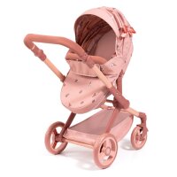 Xeo Combination Stroller in Old Pink with Adjustable...