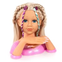 Charlene Super Magic Nails Schmink- und Frisierkopf mit 180 Fingernägeln
