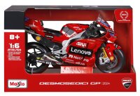 MotoGP 1:6 Ducati Lenovo #23 Bastianini 2024 Modell aus Metall und Kunststoff