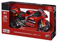 MotoGP 1:6 Ducati Lenovo #23 Bastianini 2024 Modell aus Metall und Kunststoff