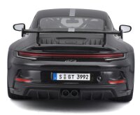 Porsche 911 GT3 2022 1/18 Black Model Car by Maisto Licensed and Detailed