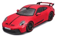 Porsche 911 GT3 2022 1/18 Red Model Car by Maisto...