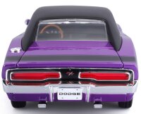 Maisto 1/18 Scale Licensed Purple 1969 Dodge Charger R/T...