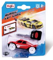 Maisto Burning Key Cars Metal Model Cars with Catapult...