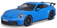 Porsche 911 GT3 2022 1/18 Modellauto blau von Maisto...
