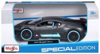 Bugatti Divo 1/24 grau Modellauto von Maisto detailgetreu lizenziert