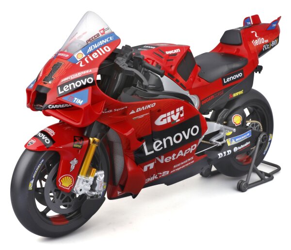 MotoGP 1/6 Ducati Lenovo #1 Bagnaia 2024 Modell Motorrad Detailgetreu