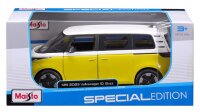 VW ID Buzz 2023 1/24 Modellauto gelb von Maisto detailgetreu lizenziert