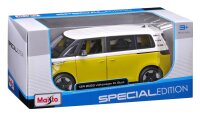 VW ID Buzz 2023 1/24 Modellauto gelb von Maisto detailgetreu lizenziert