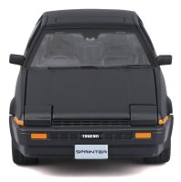 Toyota Sprinter Trueno AE86 1/24 Black Detailed Model Car by Maisto