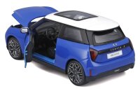 Mini Cooper SE 2024 1/24 Modellauto blau von Maisto detailgetreu lizenziert
