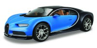 Bausatz 1/24 Bugatti Chiron blau Metallmodell mit...