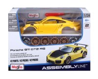 Porsche 911 GT2 RS 1/24 Bausatz gelb mit 2...