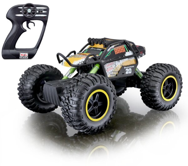 Maisto RC Rock Crawler Pro Series 4 WS mit 4-Rad Steuerung und 3 Modi