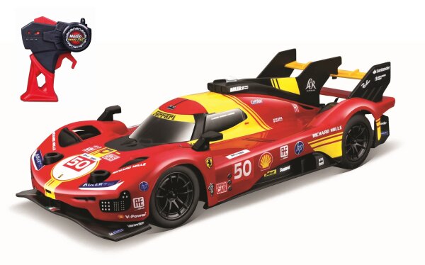 Maisto RC Ferrari 499P 1/24 mit 2.4 GHz Fernsteuerung für spannende Rennen