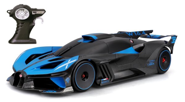 RC Bugatti Bolide 1/14 blau Ferngesteuerter Supersportwagen von Maisto