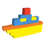 FidlBitz Starter Set 160 Colorful Construction Blocks for Creative Hours