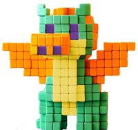 FidlBitz Deluxe Set 640 Würfel für grenzenlosen Spielspaß und Kreativität
