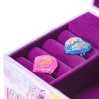 Schmuckkästchen Musikdose Einhorn von CRAZE - Melodie und drehende Figur