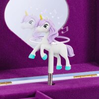 Schmuckkästchen Musikdose Einhorn von CRAZE - Melodie und drehende Figur