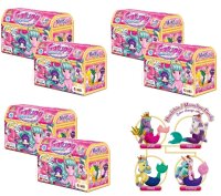 Galupy Mermaid 6-Pack - Collectible Figures of Enchanting...