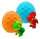 INKEE Surprise Badebombe Dragons Box mit Cola-Orange Duft und Sammelfiguren
