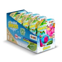 Inkee Flamingo Badebomben Multipack 3 Stück mit Jojobaöl und Kaugummi-Duft