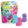 Inkee Flamingo Bath Bombs Multipack 3 Pieces with Jojoba Oil and Gum Scent
