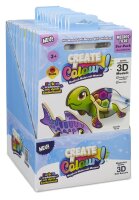 Create N Colour MIX 6-fach Set - Magische Holzfiguren zum Gestalten und Malen