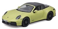 Porsche 911 Targa 4 GTS 1/18 Scale Model Car Yellow by...