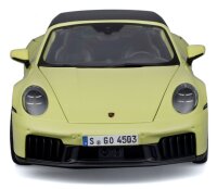Porsche 911 Targa 4 GTS 1/18 Scale Model Car Yellow by Maisto