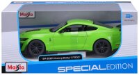 Ford Mustang Shelby GT500 2020 1/24 Modellauto grün von Maisto lizenziert
