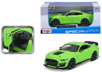 Ford Mustang Shelby GT500 2020 1/24 Modellauto grün von Maisto lizenziert