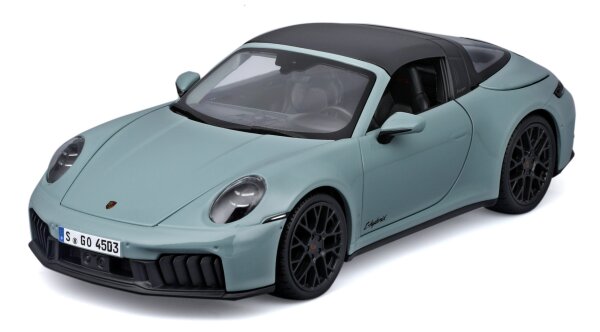 Porsche 911 Targa 4 GTS 1/18 grün Modellauto von Maisto detailgetreu lizenziert