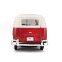 Volkswagen Bulli T1 Samba Van 1/24 Red Detailed Model Car by Maisto