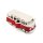 Volkswagen Bulli T1 Samba Van 1/24 Red Detailed Model Car by Maisto