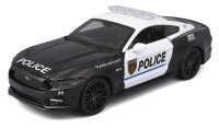 Ford Mustang 2015 GT Police 1/24 Modellauto von Maisto...