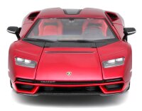 Lamborghini Countach LPI 800-4 1/24 rot Modellauto mit funktionierendem Steuer