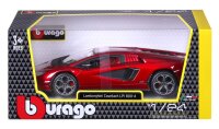 Lamborghini Countach LPI 800-4 1/24 rot Modellauto mit funktionierendem Steuer