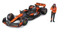 McLaren F1 MCL38 2024 1/24 Piastri Metall Modellauto...