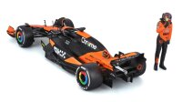 McLaren F1 MCL38 2024 1/24 Piastri Metal Model Car...
