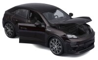 Porsche Macan 4 Electric 1/24 Black High-Quality Model Car with Remote