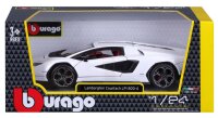 Lamborghini Countach LPI 800-4 1/24 Modellauto Weiss mit Öffnenden Türen