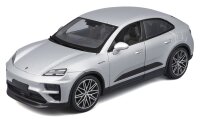 Porsche Macan 4 Electric 1/24 Silber Modellauto mit...