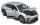 Porsche Macan 4 Electric 1/24 Silver Model Car with Opening Doors and Steering