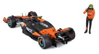 McLaren F1 MCL38 2024 1/24 Model with Lando Norris Figure by Bburago