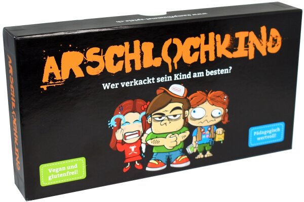 Arschlochkind - Das Spiel für fragwürdige Erziehungsmethoden in 3 Phasen