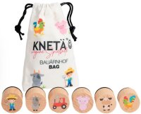 KNETÄ Holzstempel-Set Dinoz für Kinder ab 1...