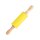 KNETÄ Silicone Roller Yellow for Perfect Dough and Cookie Cutters