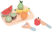 Früchte-Set zum Schneiden mit Brett und Messer...